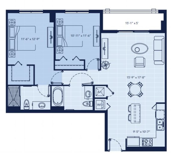 Studio, 1, 2 & 3 Bedroom Apartments in Fort Lauderdale Regatta at New